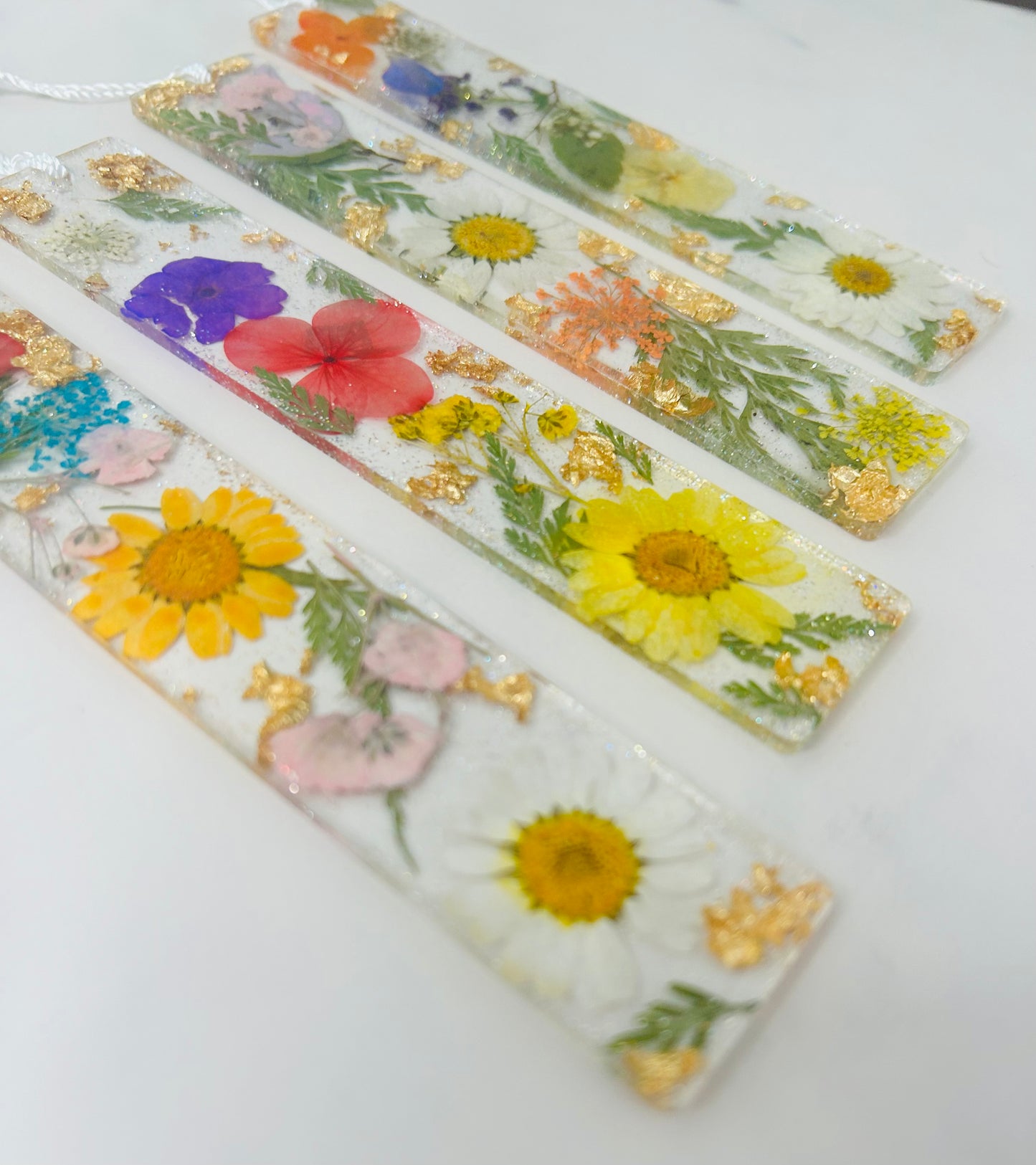 Floral book mark