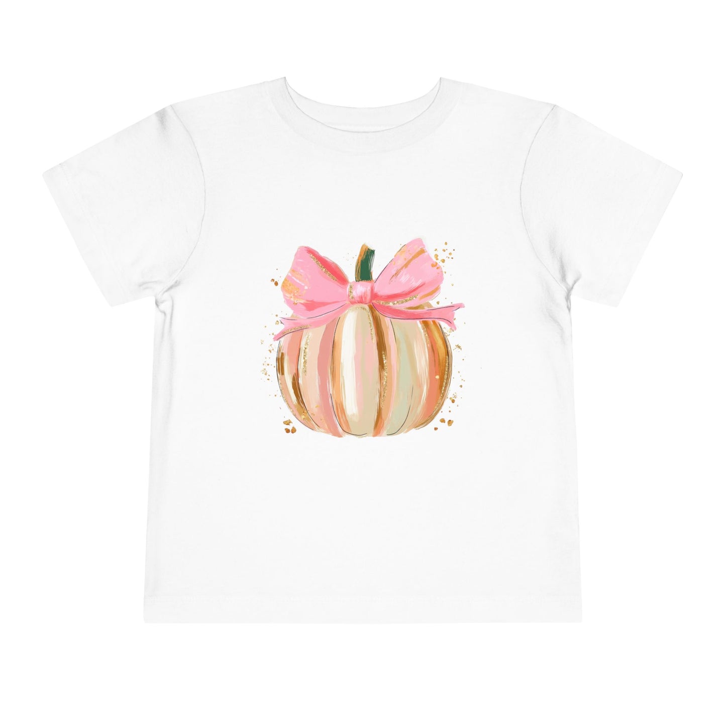 Cute Pumpkin Toddler Tee - Fall Outfit, Halloween, Thanksgiving, Kids Gift, Seasonal Apparel