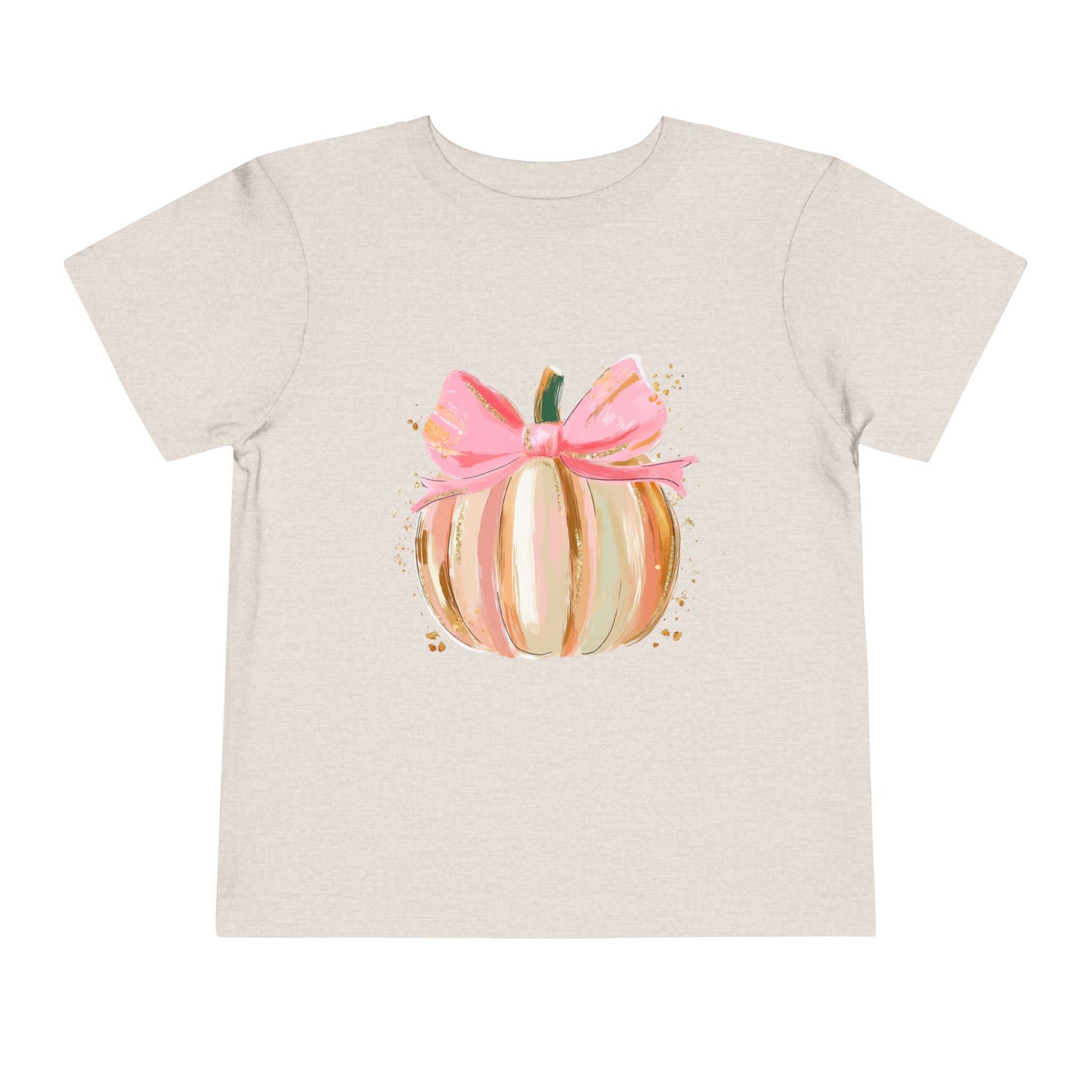 Cute Pumpkin Toddler Tee - Fall Outfit, Halloween, Thanksgiving, Kids Gift, Seasonal Apparel