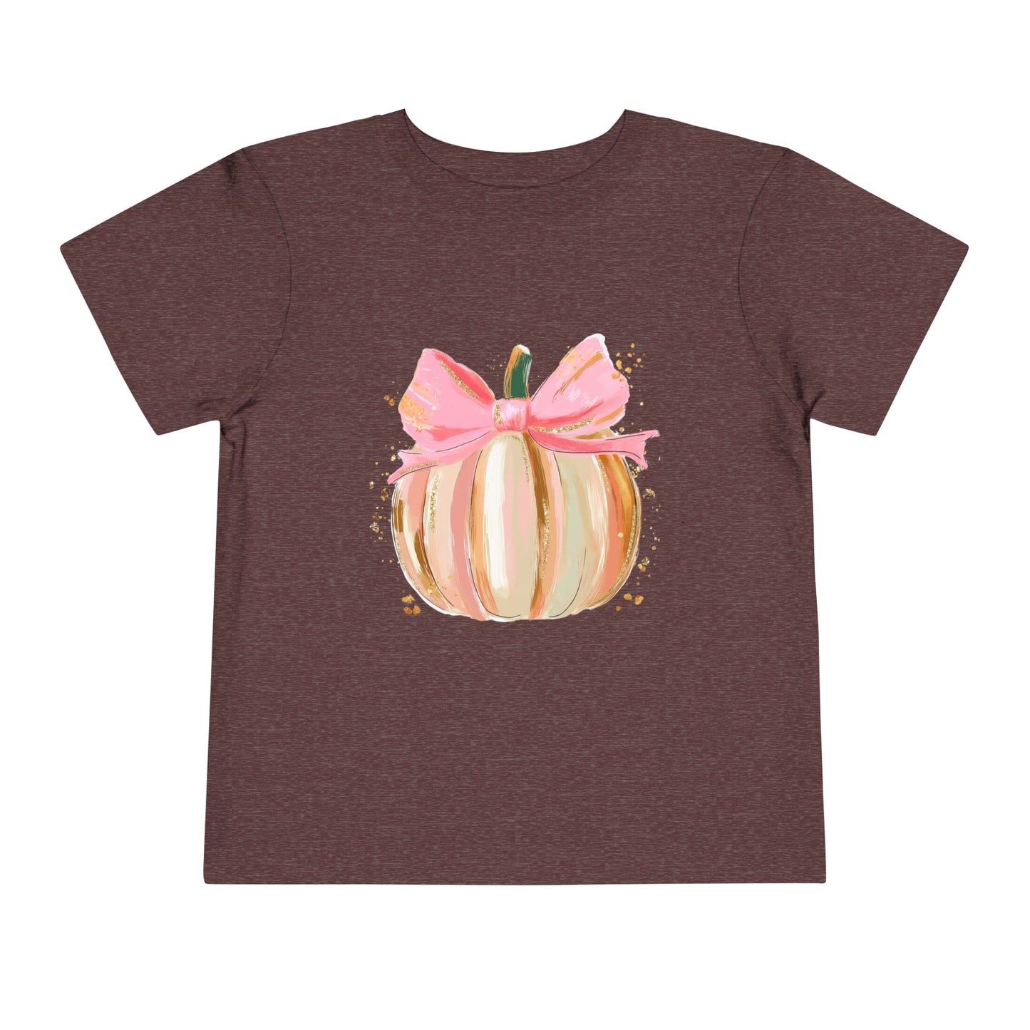 Cute Pumpkin Toddler Tee - Fall Outfit, Halloween, Thanksgiving, Kids Gift, Seasonal Apparel