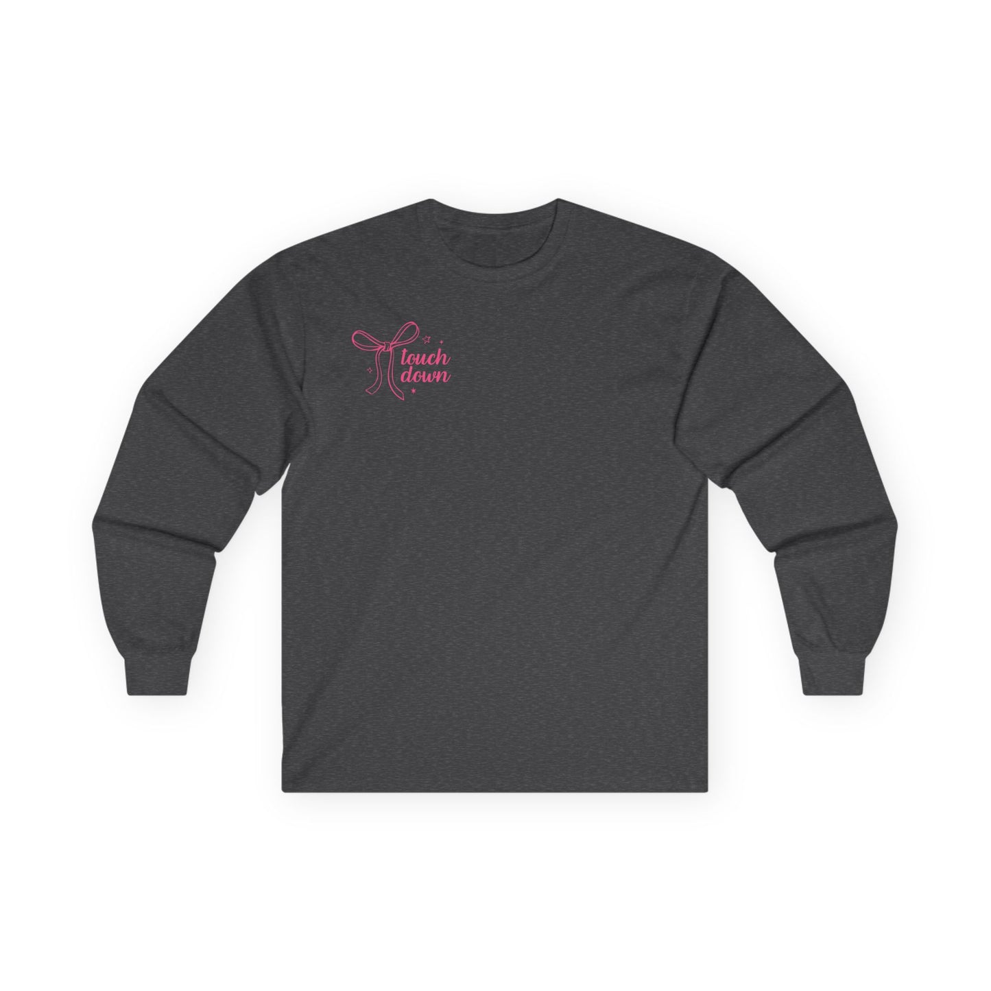 Touchdown Season Long Sleeve Tee, Football Shirt, Game Day Apparel, Sports Fan Gift, Unisex Long Sleeve Top