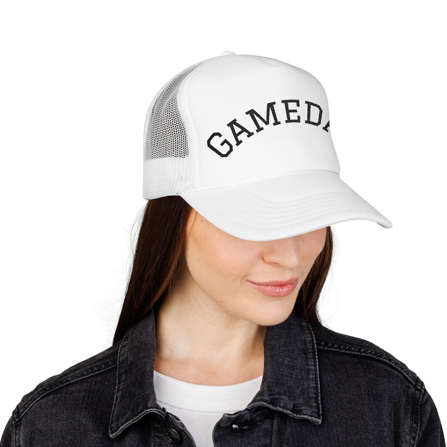 Gameday Foam Trucker Hat, Sports Hat, Unisex Hat, Embroidered Cap, Perfect for Tailgating, Outdoor Activities, Summer Fun