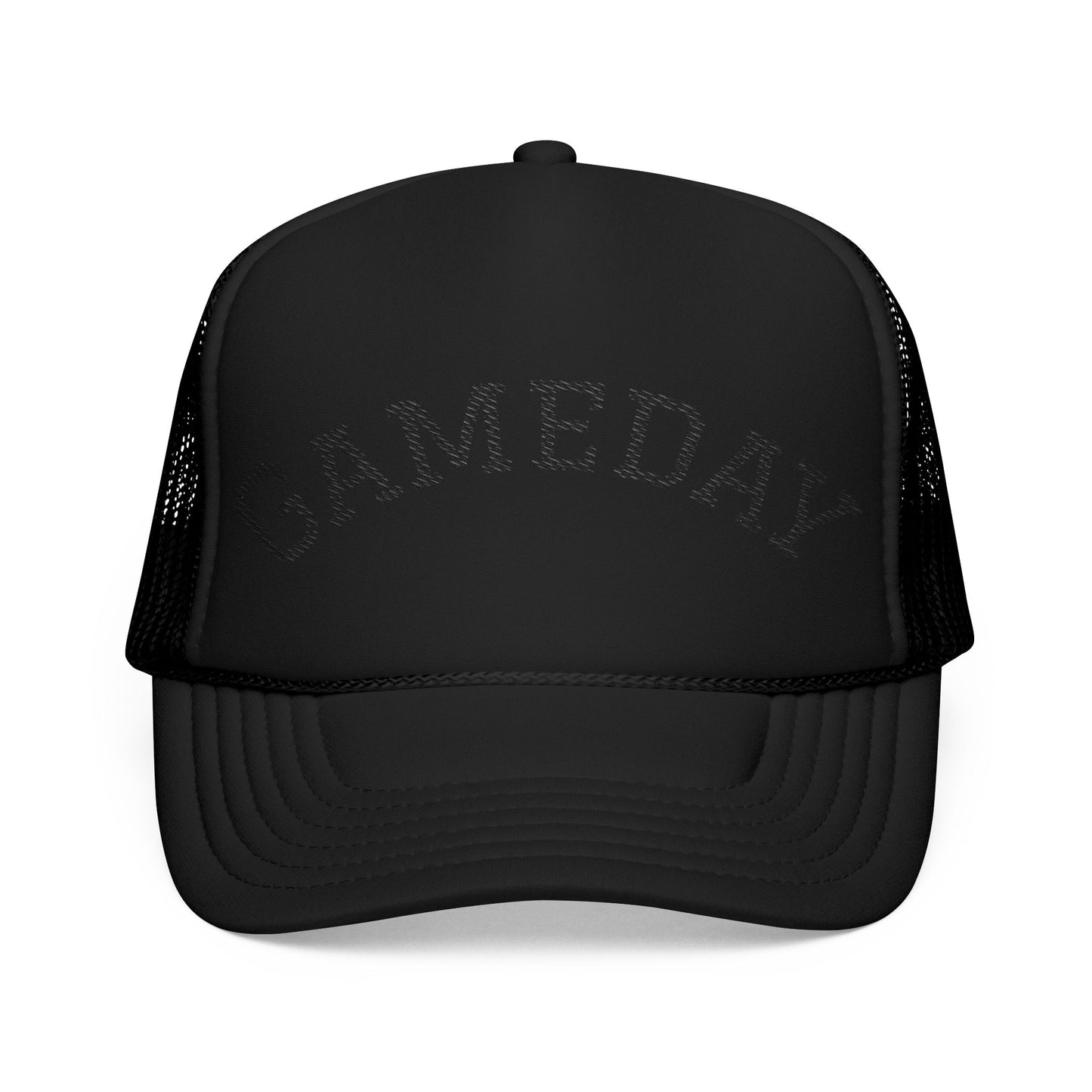 Gameday Foam Trucker Hat, Sports Hat, Unisex Hat, Embroidered Cap, Perfect for Tailgating, Outdoor Activities, Summer Fun