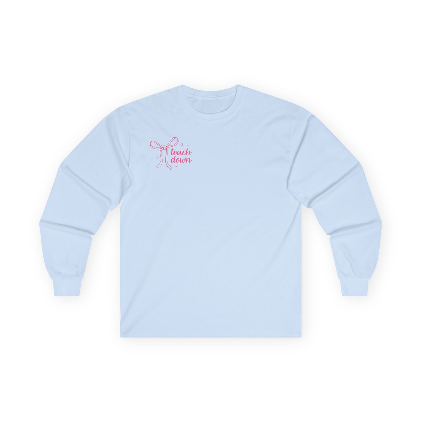 Touchdown Season Long Sleeve Tee, Football Shirt, Game Day Apparel, Sports Fan Gift, Unisex Long Sleeve Top