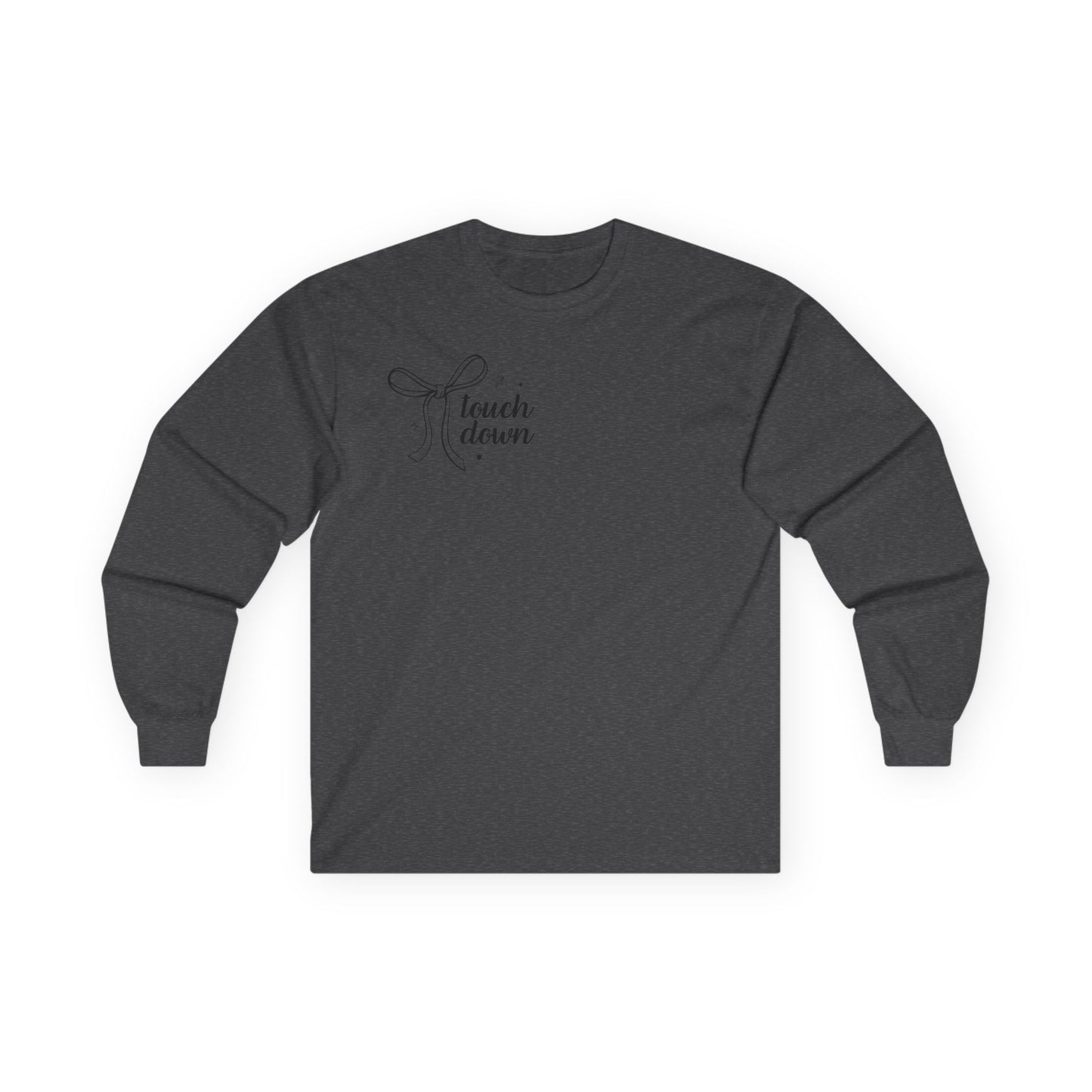Touchdown Season Long Sleeve Tee | Unisex Cotton Shirt for Football Fans, Sports Gift, Game Day Apparel, Comfy Layering, Casual Style