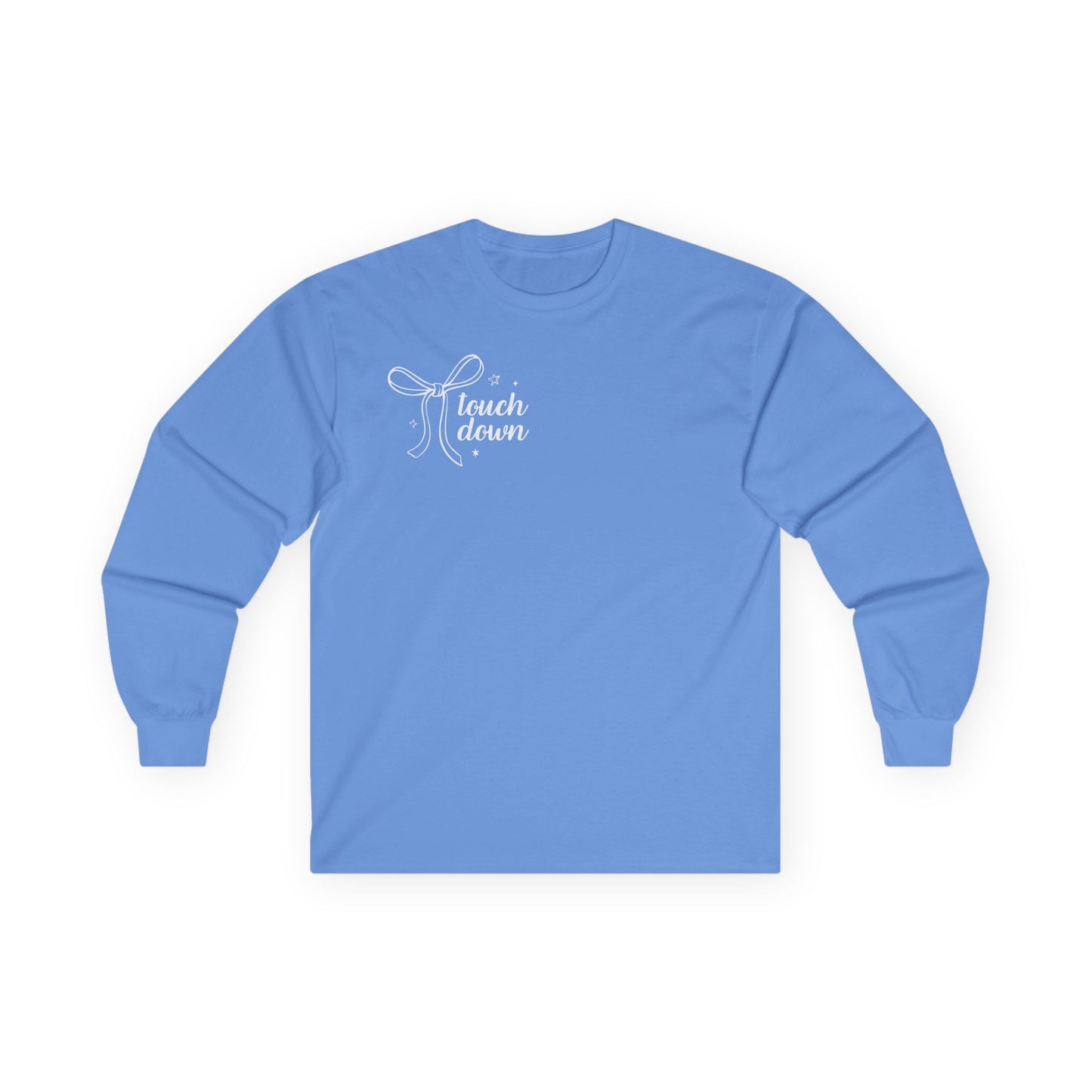 Touchdown Season Unisex Long Sleeve Tee, Football Fan Gear, Game Day Apparel, Holiday Gifts, Sports Lover Gift