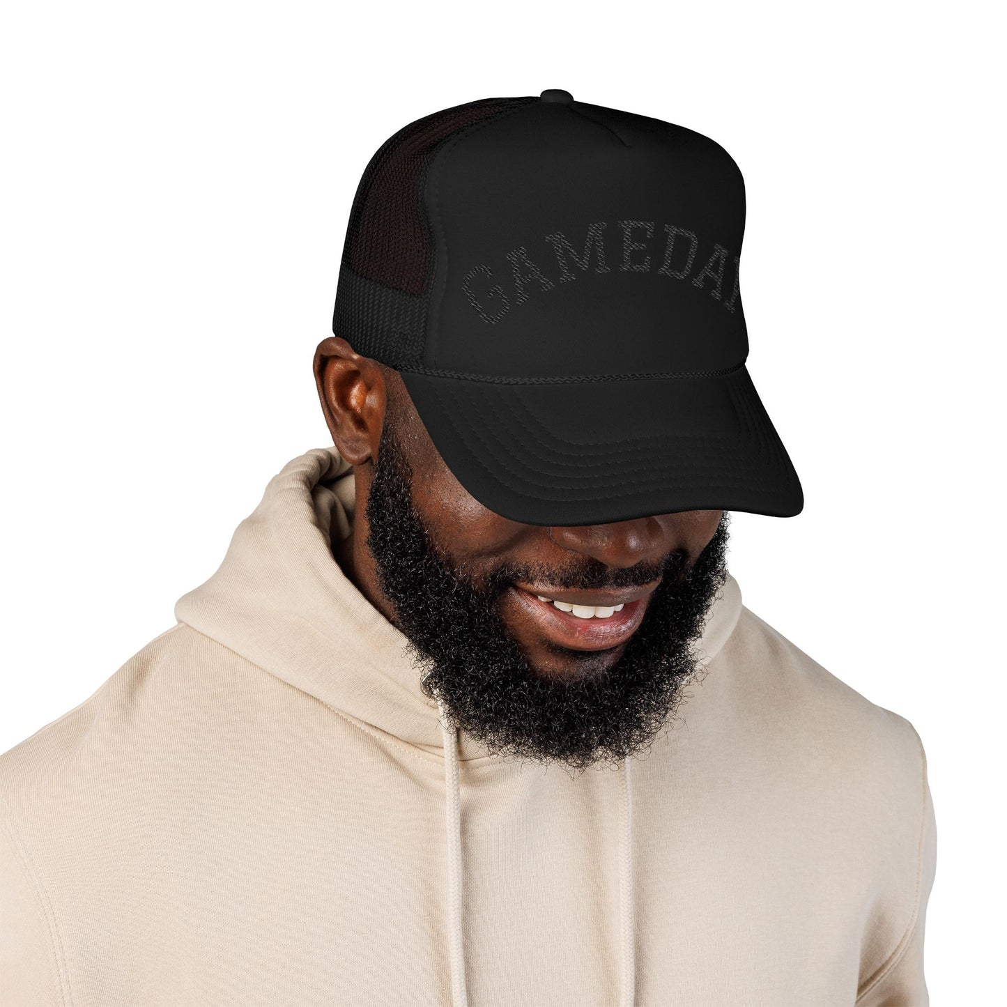 Gameday Foam Trucker Hat, Sports Hat, Unisex Hat, Embroidered Cap, Perfect for Tailgating, Outdoor Activities, Summer Fun