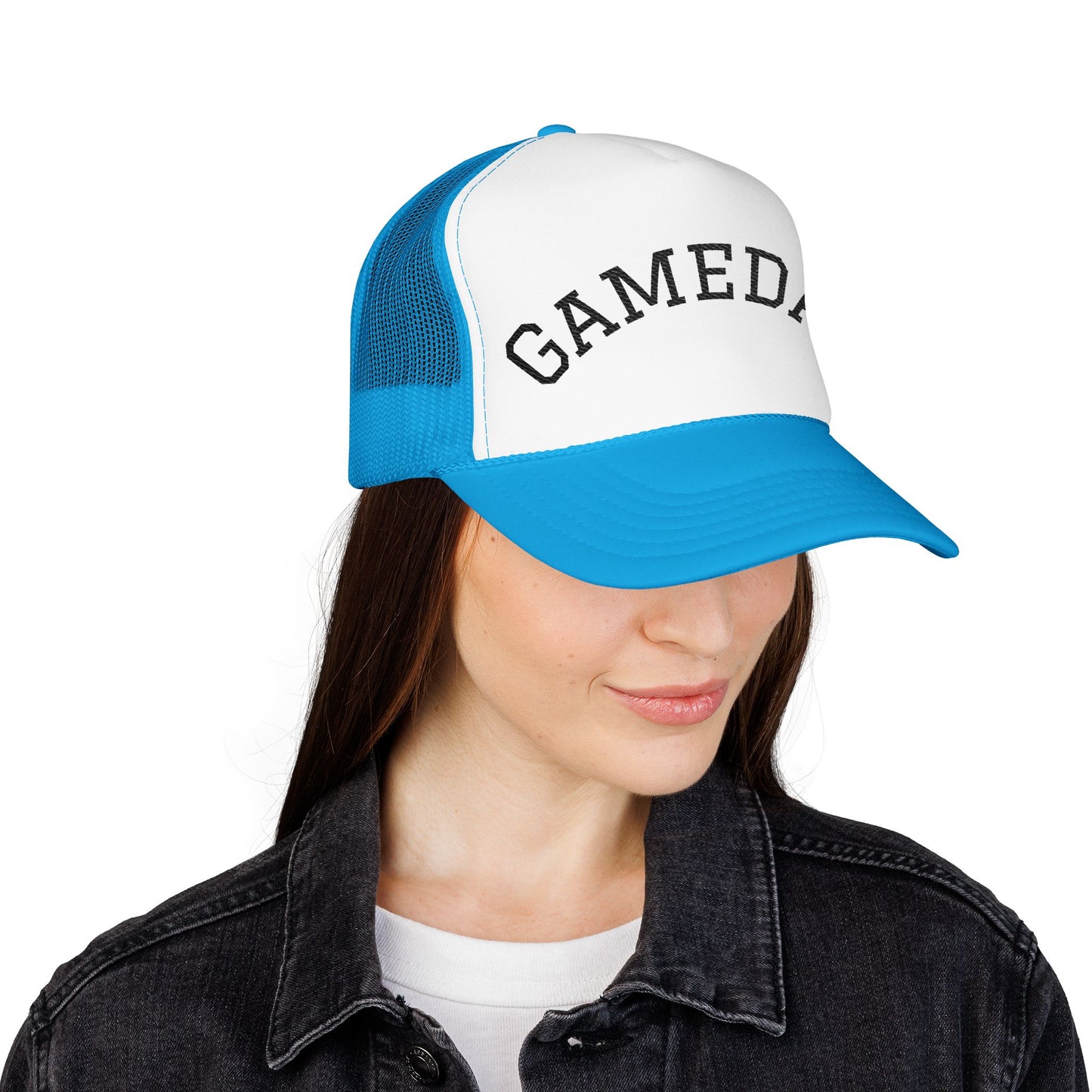 Gameday Foam Trucker Hat, Sports Hat, Unisex Hat, Embroidered Cap, Perfect for Tailgating, Outdoor Activities, Summer Fun