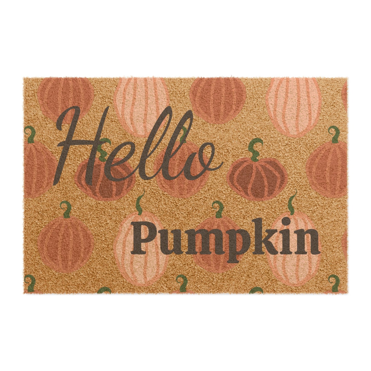 Autumn Pumpkin Doormat, Welcome Mat, Fall Decor, Seasonal Entrance Rug, Halloween Home Accent