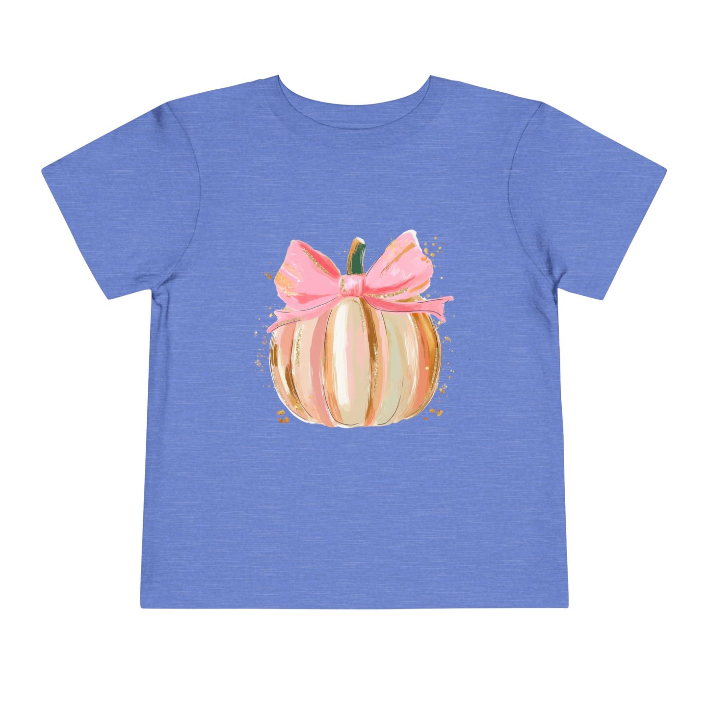 Cute Pumpkin Toddler Tee - Fall Outfit, Halloween, Thanksgiving, Kids Gift, Seasonal Apparel