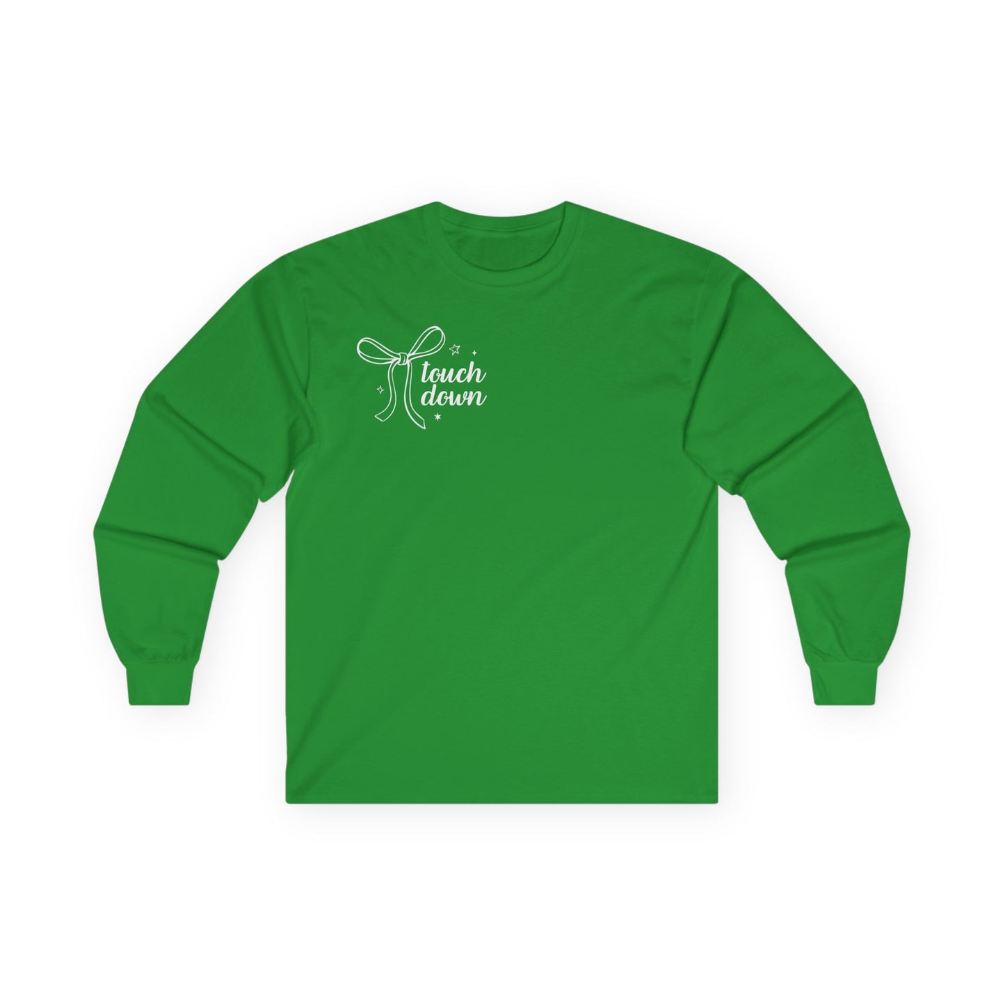 Touchdown Season Unisex Long Sleeve Tee, Football Fan Gear, Game Day Apparel, Holiday Gifts, Sports Lover Gift
