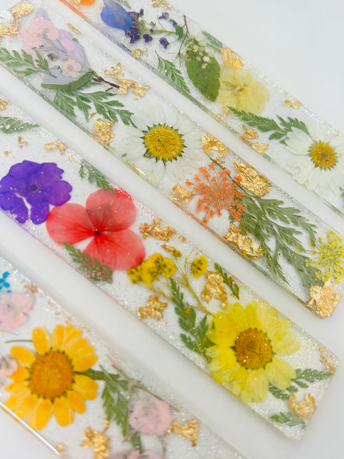 Floral book mark