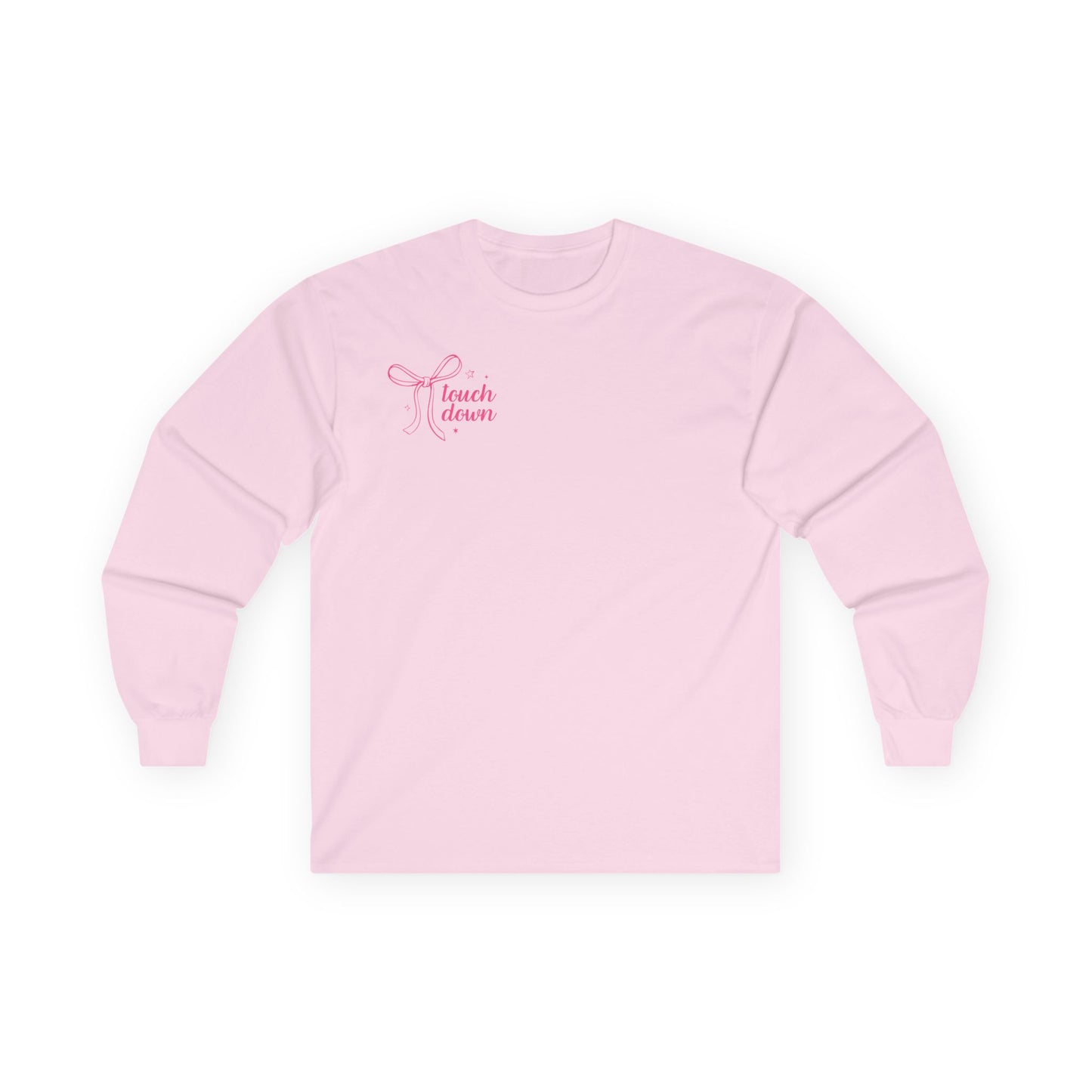 Touchdown Season Long Sleeve Tee, Football Shirt, Game Day Apparel, Sports Fan Gift, Unisex Long Sleeve Top