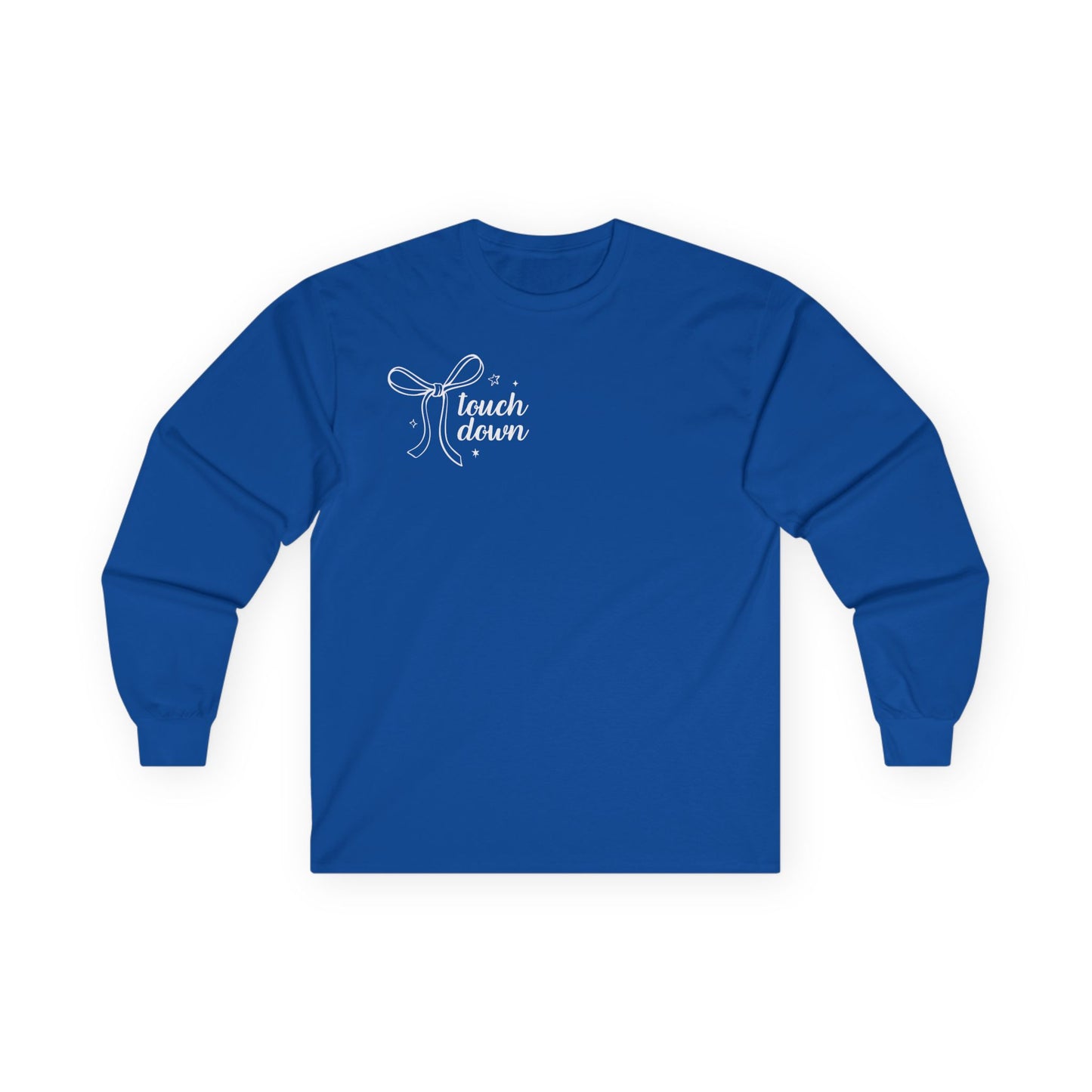 Touchdown Season Unisex Long Sleeve Tee, Football Fan Gear, Game Day Apparel, Holiday Gifts, Sports Lover Gift
