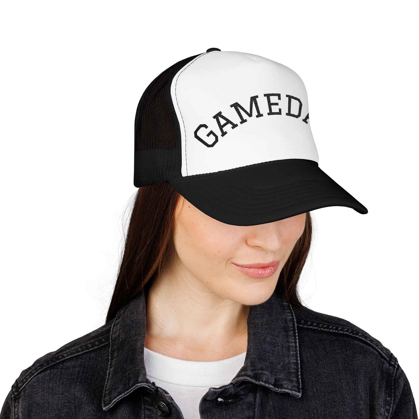 Gameday Foam Trucker Hat, Sports Hat, Unisex Hat, Embroidered Cap, Perfect for Tailgating, Outdoor Activities, Summer Fun