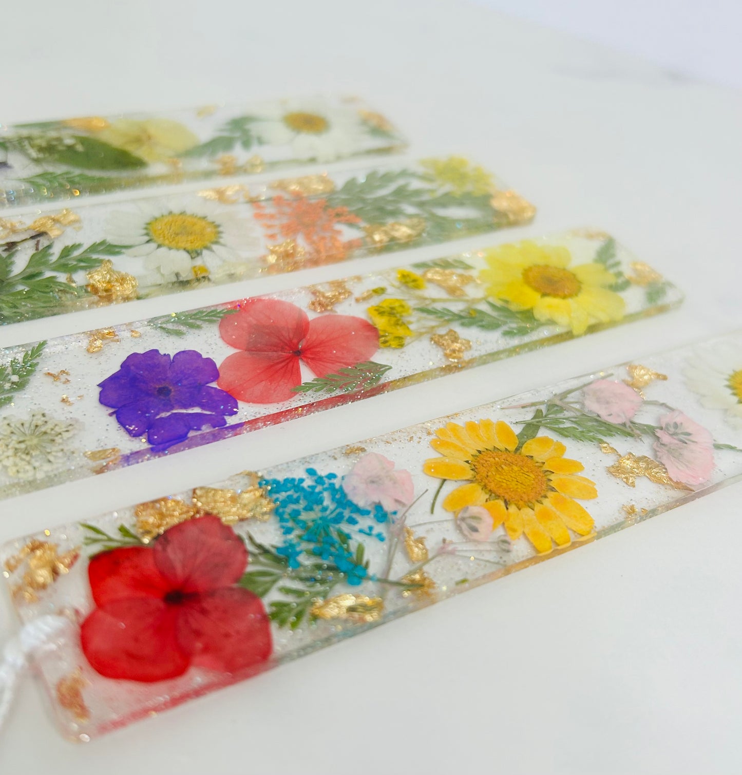 Floral book mark