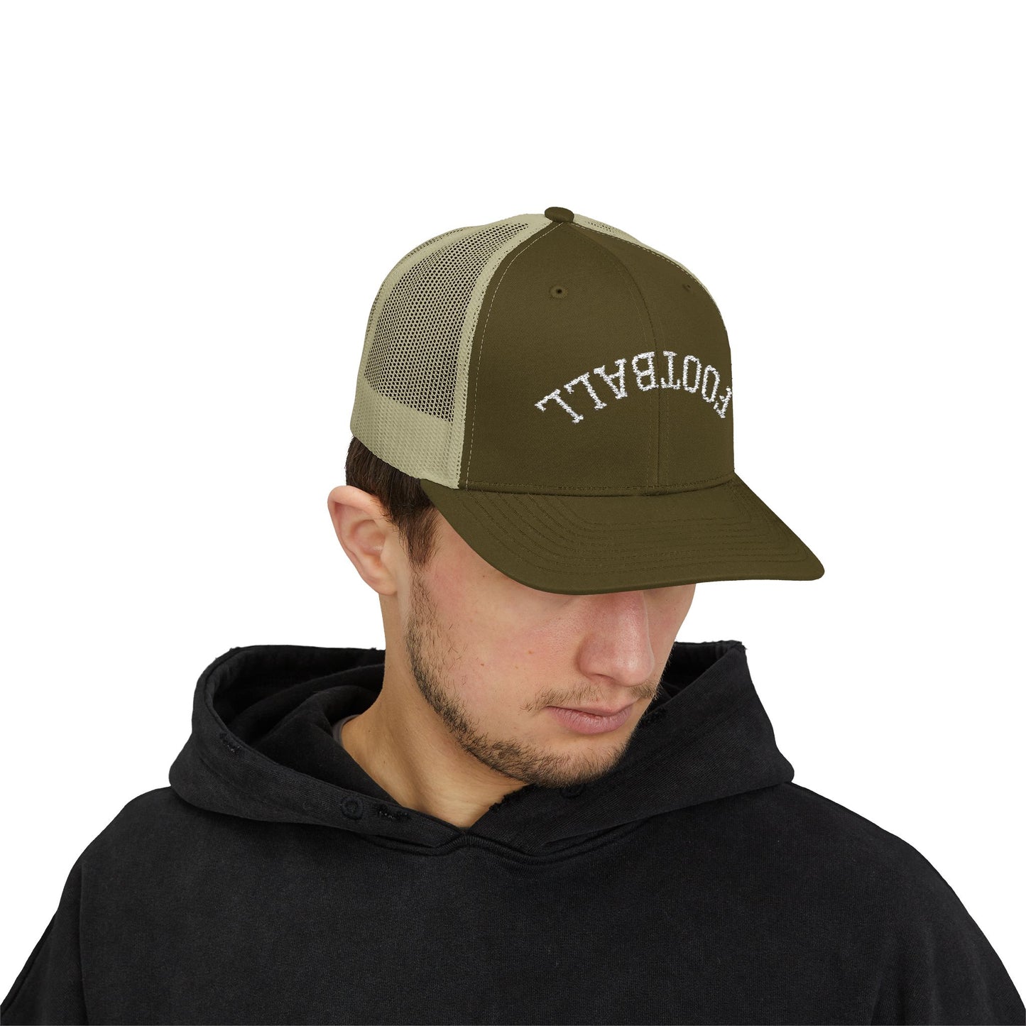 Football Snapback Trucker Cap, Casual Hat for Sports Fans, Gift for Game Day, Outdoor Activities, Everyday Wear