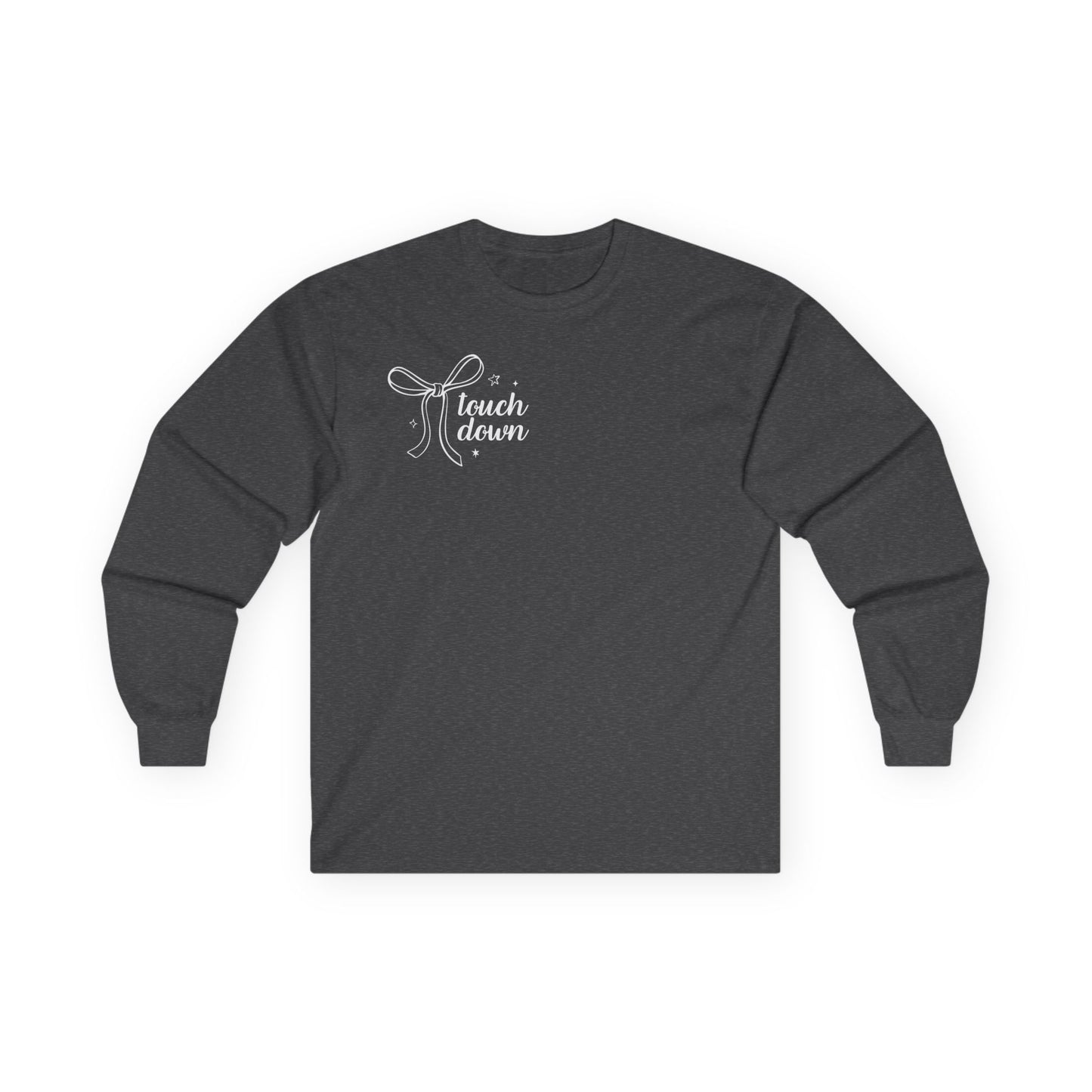 Touchdown Season Unisex Long Sleeve Tee, Football Fan Gear, Game Day Apparel, Holiday Gifts, Sports Lover Gift
