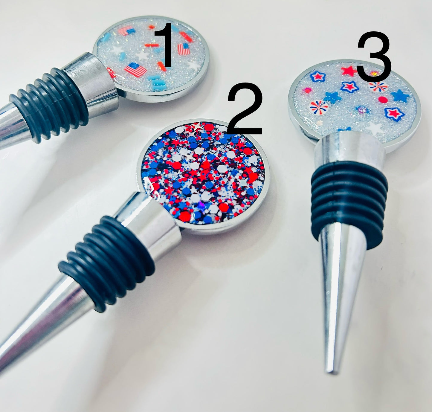 Patriotic Wine Stoppers
