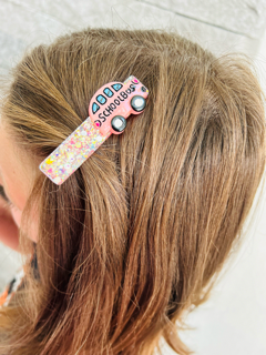 Back to school hair clips