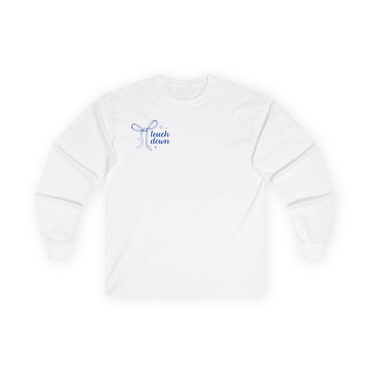 Touchdown Season Long Sleeve Tee - Football Apparel, Unisex Sports Shirt, Game Day Outfit, Gift for Football Fans