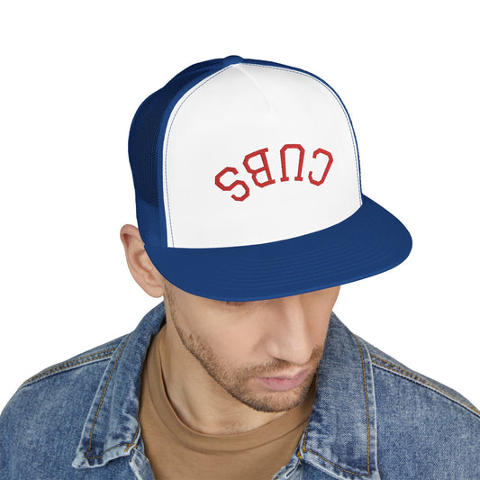 chicago cubsEmbroidered Trucker Cap with Retro Vibes, Stylish Headwear for Outdoors, Casual Wear, Gifts for Birthdays, Summer Events, Sports, Road Trips