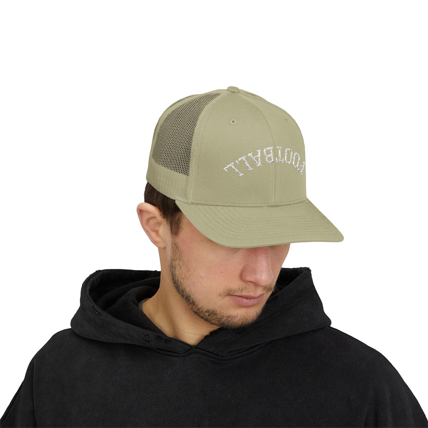 Football Snapback Trucker Cap, Casual Hat for Sports Fans, Gift for Game Day, Outdoor Activities, Everyday Wear