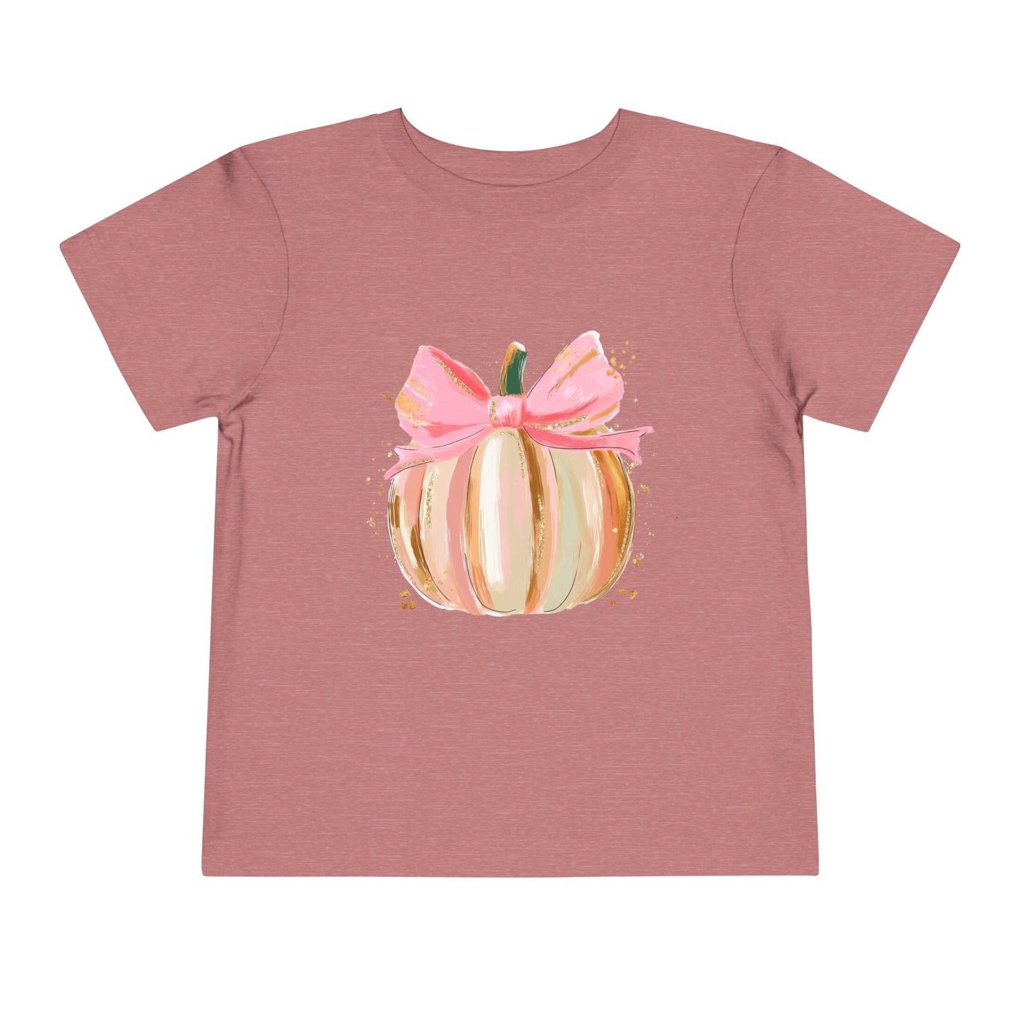 Cute Pumpkin Toddler Tee - Fall Outfit, Halloween, Thanksgiving, Kids Gift, Seasonal Apparel