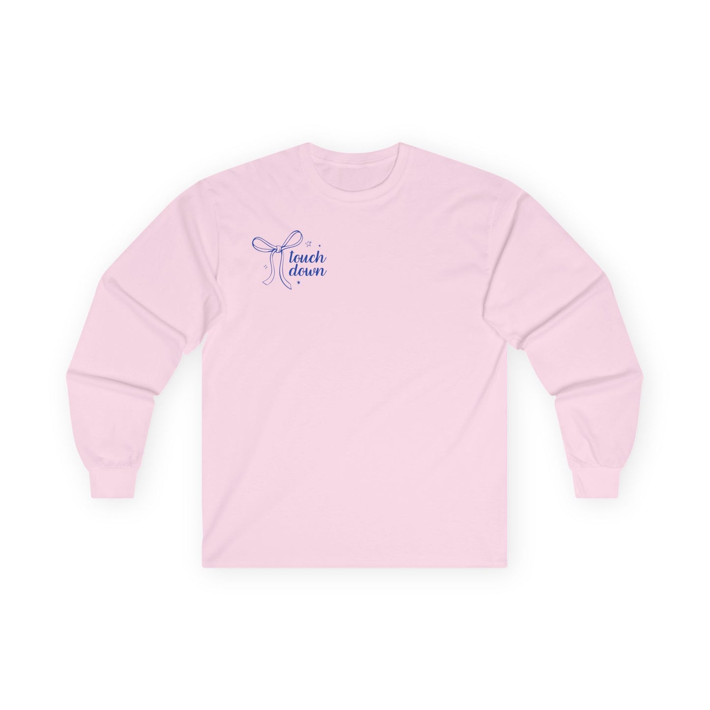 Touchdown Season Long Sleeve Tee - Football Apparel, Unisex Sports Shirt, Game Day Outfit, Gift for Football Fans