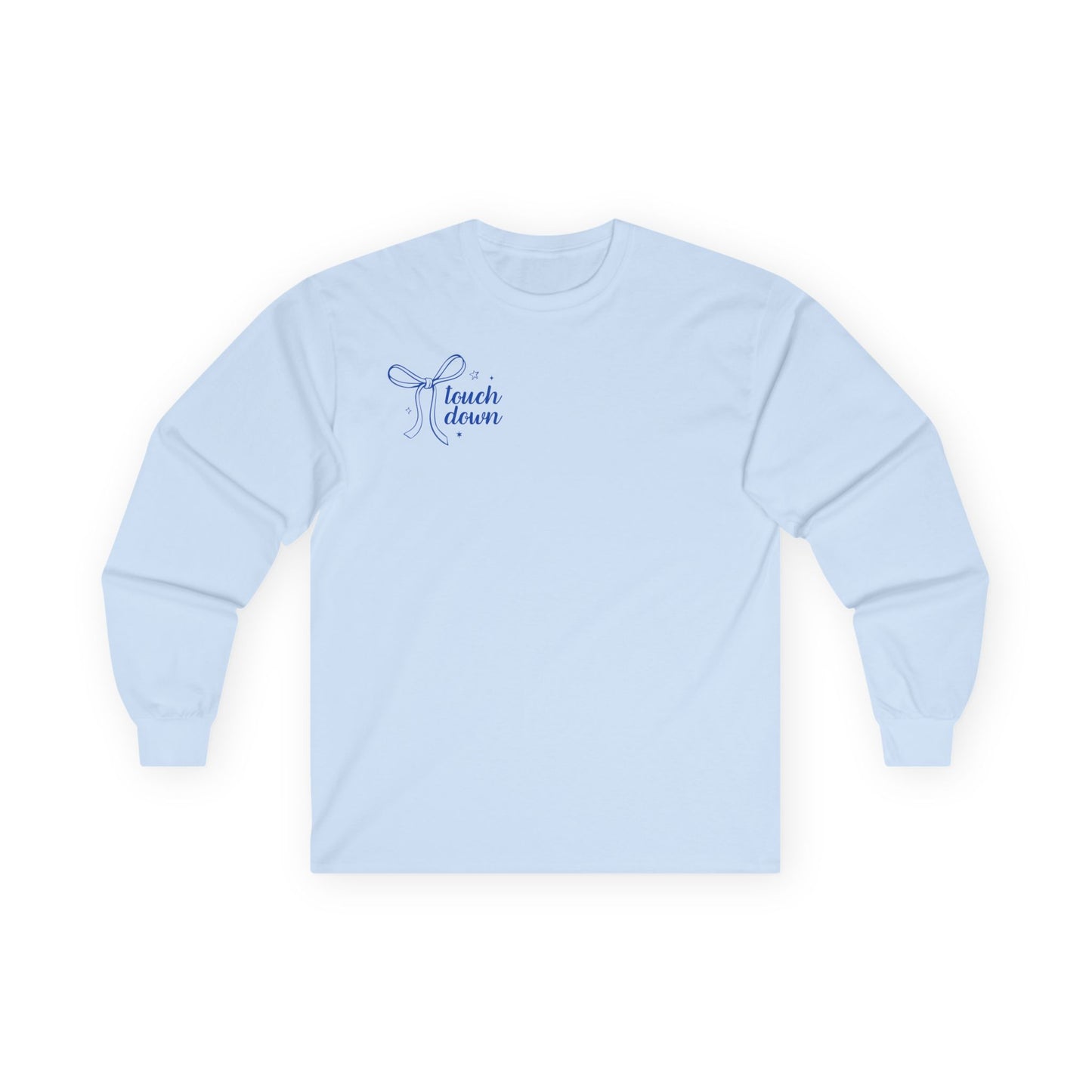 Touchdown Season Long Sleeve Tee - Football Apparel, Unisex Sports Shirt, Game Day Outfit, Gift for Football Fans
