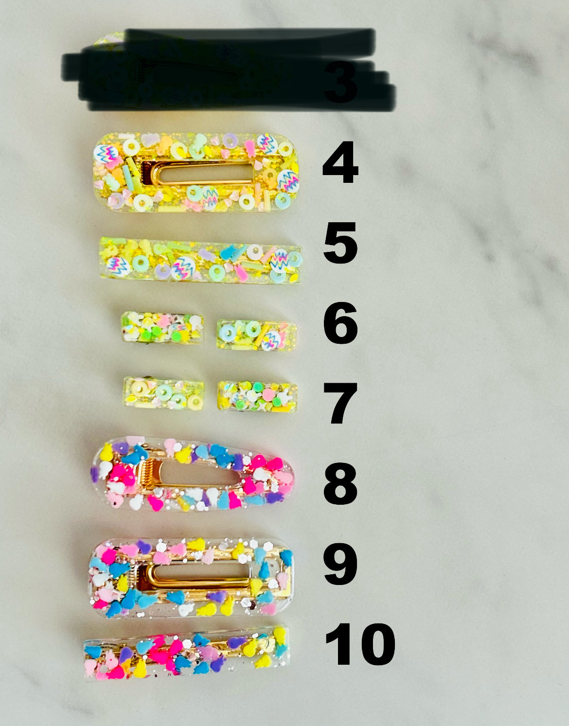 Clearance hair clips